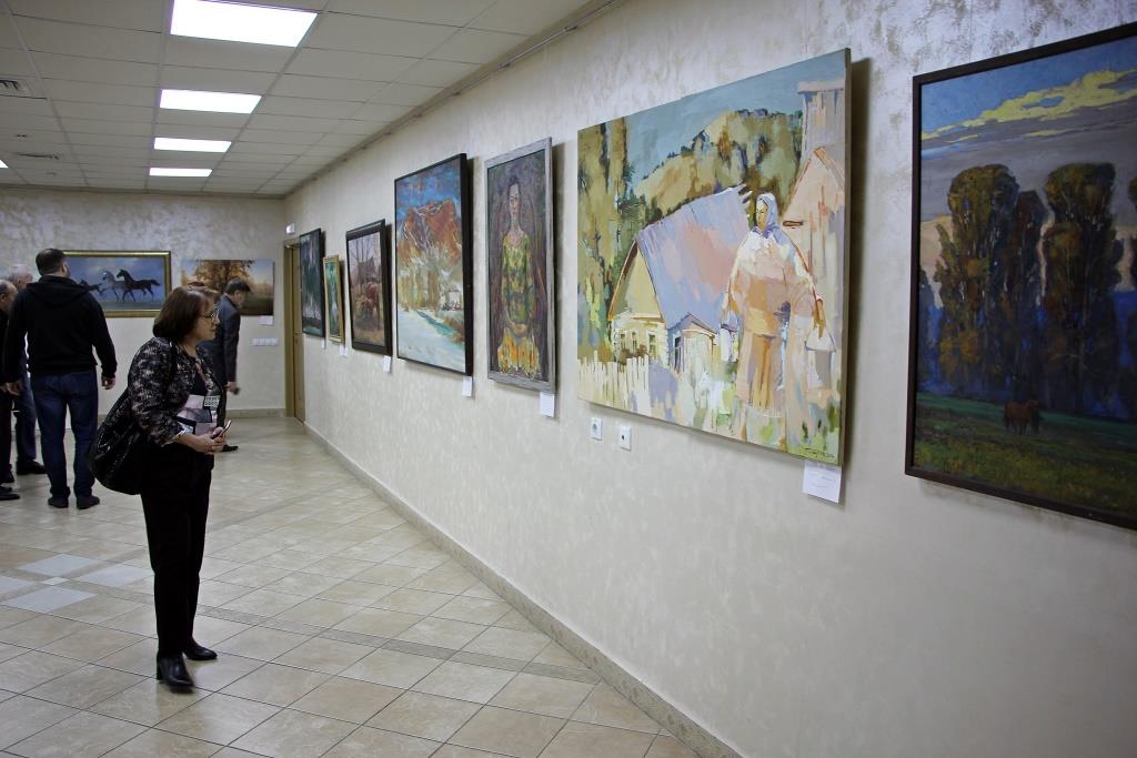 Открытие выставки башкирских художников в ДДнТ (25.10.19)